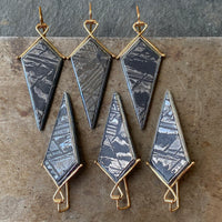 Meteorite Earrings
